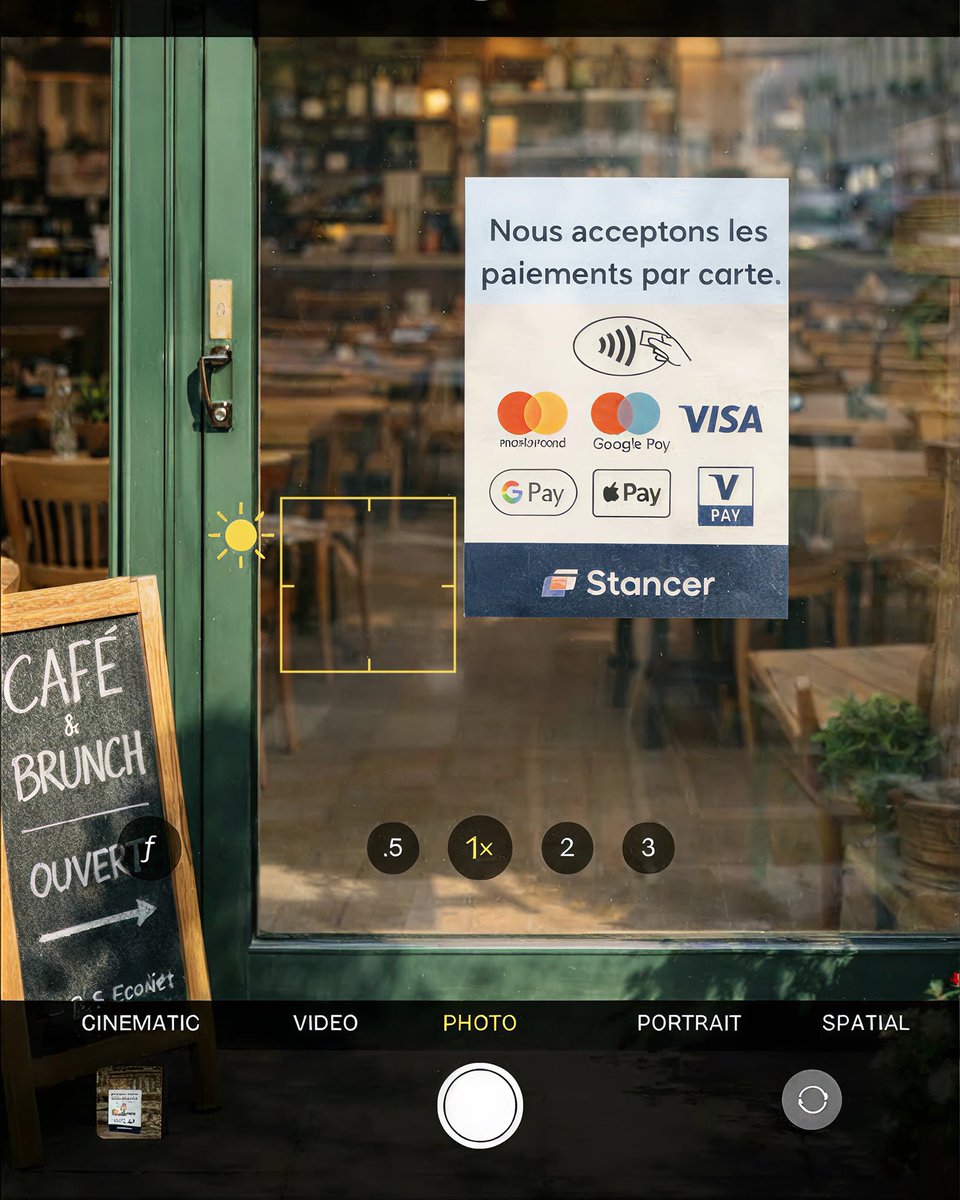wearestancer's tweet photo. Le printemps est à nouveau là ! ☀️🌸
C'est le moment idéal pour rafraîchir votre vitrine ✨
Profitez-en pour indiquer clairement à vos clients qu'ils peuvent payer simplement, par carte, dès leur entrée en boutique, grâce à nos stickers ! 👉💳

#Stancer #Sticker #StickerVitrine #Paiement #FinTech #CommerceLocal #Boutique #ExperienceClient #PaiementParCarte
#PaiementFacile #CarteBancaire #Printemps