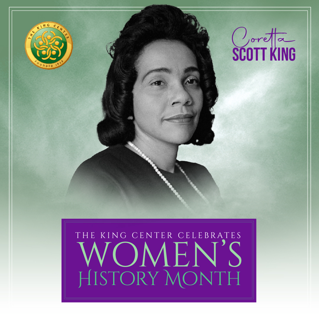 Coretta Scott King, founder of The King Center, advanced a global vision of nonviolence, justice, and peace with strength and unwavering commitment.

As the founder of The King Center, she ensured that the work and teachings of Dr. Martin Luther King, Jr. would continue to