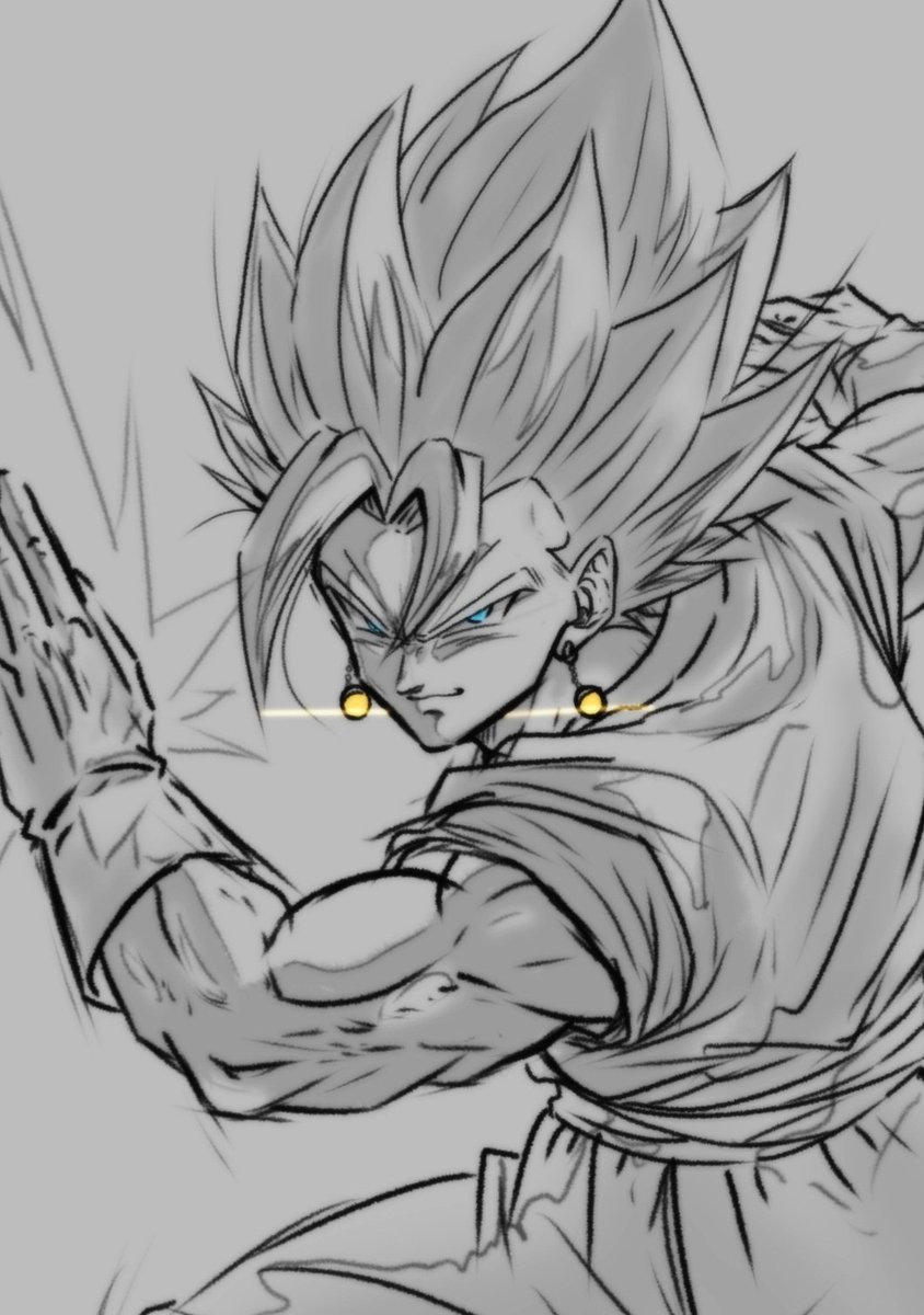 ham5037's tweet photo. ✏️ #vegito https://t.co/EnadXIiVv2