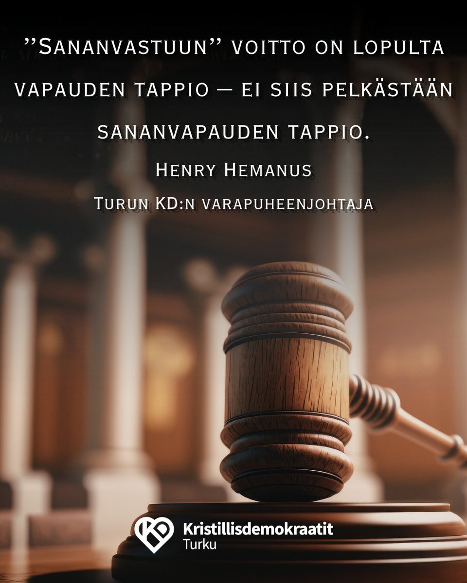 Turun Kristillisdemokraatit tweet media