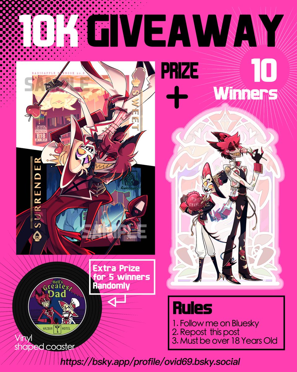[📣10K GIVEAWAY!]  

Hello Guys! Here it is!! 
Sorry for the delay! 
 
Pls fill the form to enter the giveaway🔽 
forms.gle/dcg3XRqUkYPLAi…

from now~4/15! 
Good Luck!!😘 #radioapple