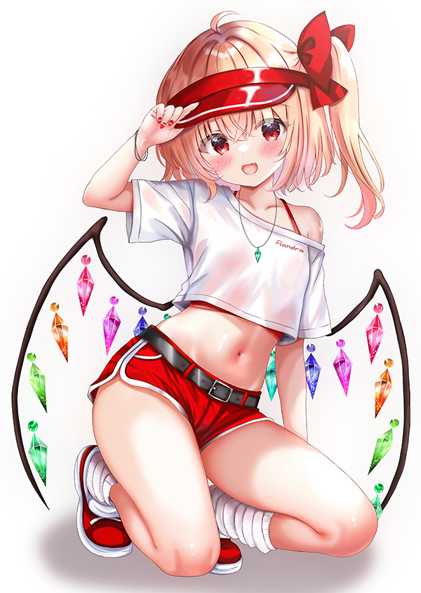 スポーティなフランちゃん
#東方 #東方Project #フランドール・スカーレットㅤㅤㅤ 