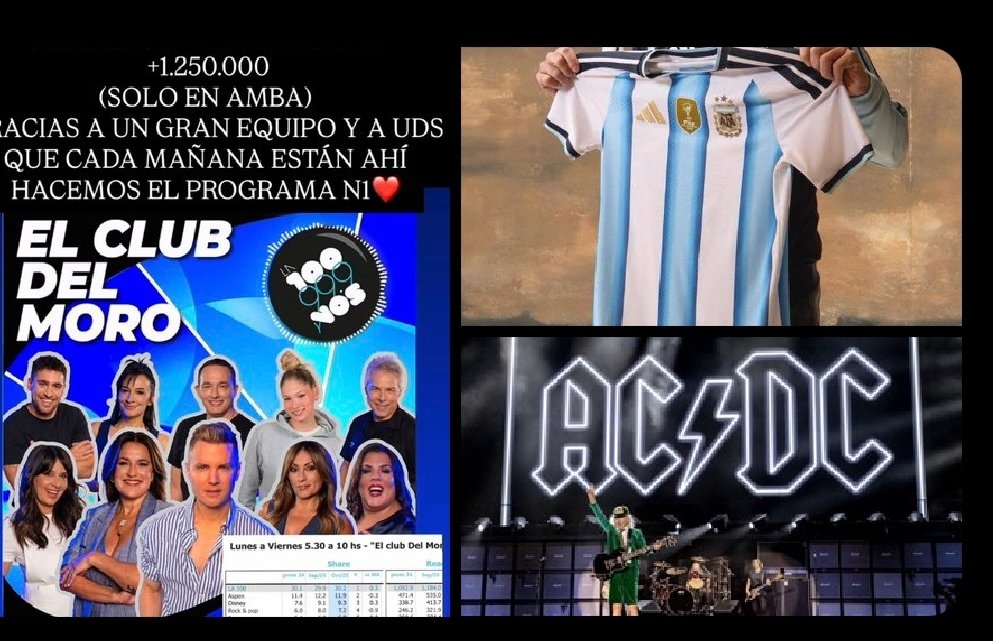 Martes U Se Termina El Mes Con Mis Compañer@s Radiales #ElClubDelMoro <a href="/SANTIAGODELMORO/">SANTIAGO DEL MORO</a> <a href="/soymajulozano/">Maju</a> 🥰🥳🇦🇷 ... me Anoto para ganar La Camiseta de la SELECCIÓN 🇦🇷🥳🥰😍🤩😘