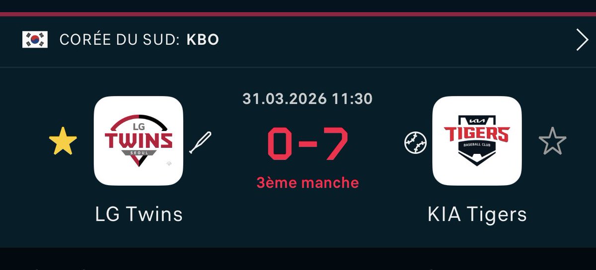 LG TWINS FRANCE 🇰🇷🇫🇷 (0-2) tweet media