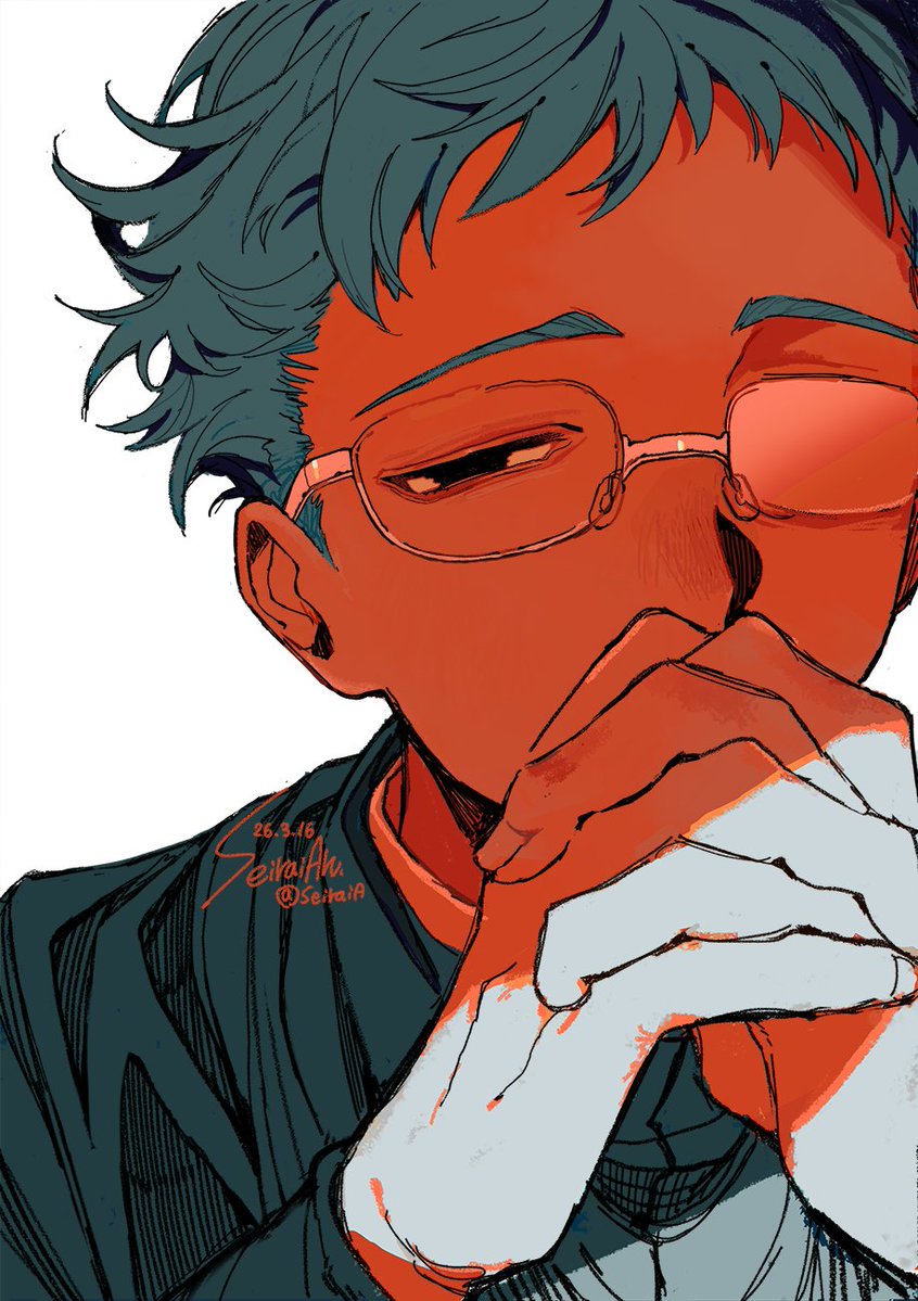 青雷アル tweet media