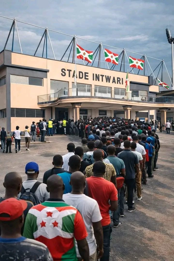 MrX549's tweet photo. ⏰Now now kuri Stade Intwari Aho imirongo y'abinjira yamaze kuba imirongo
Kugeza uwu mwanya itike zose zo mubibanza bisanzwe zamaze kurangira! https://t.co/1KRXvofzn9