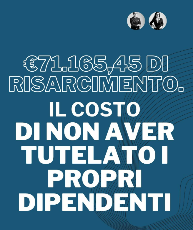 ⚠️ Il tuo collega ti rende la vita impossibile al lavoro. L’azienda non fa nulla.
Chi paga? Il datore di lavoro. 
La Cassazione l’ha appena confermato con la sentenza n. 5436 dell’11 marzo 2026.
#lavoro #licenziamento