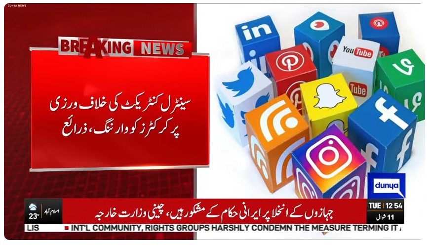 Ibad1985's tweet photo. کھلاڑیوں پر پابندیاں https://t.co/FCoXyTlCCJ