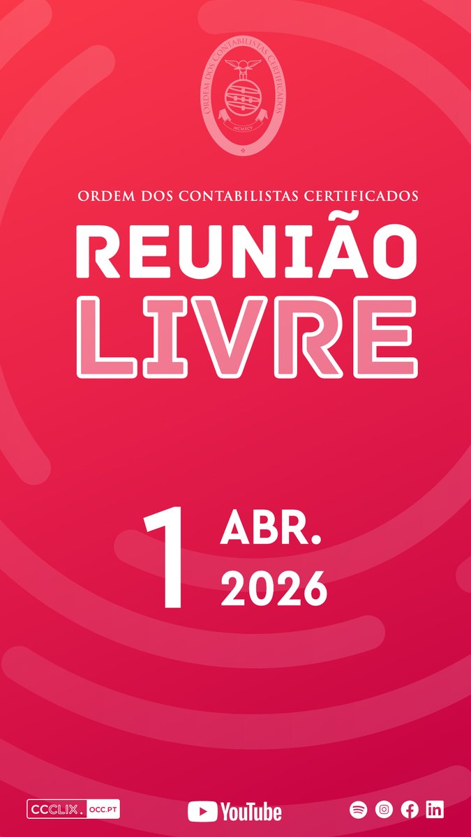 Envie as suas questões para: reunioeslivres@occ.pt