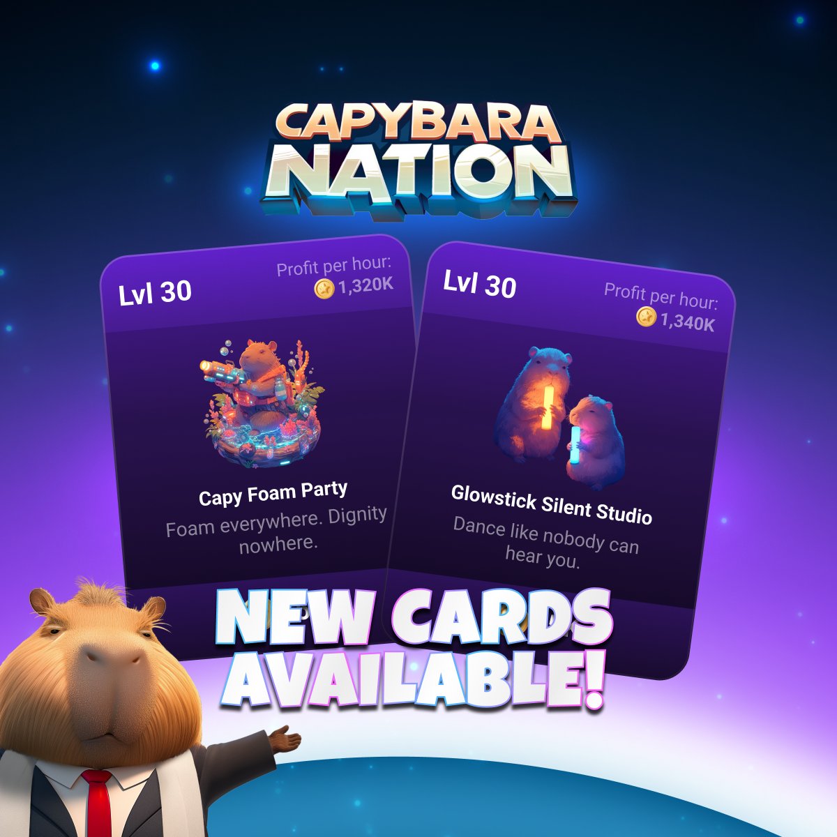 Capybara Nation - $BARA is live on Crypto.com tweet media