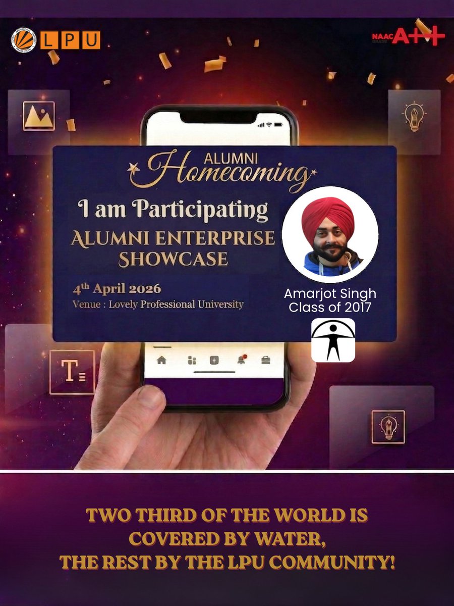 LPU Alumni Association tweet media