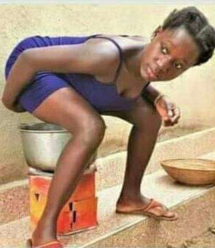 its_Shanie_256's tweet image. Me doing the things Senga told me that keep a man settled in marriage 😂😂