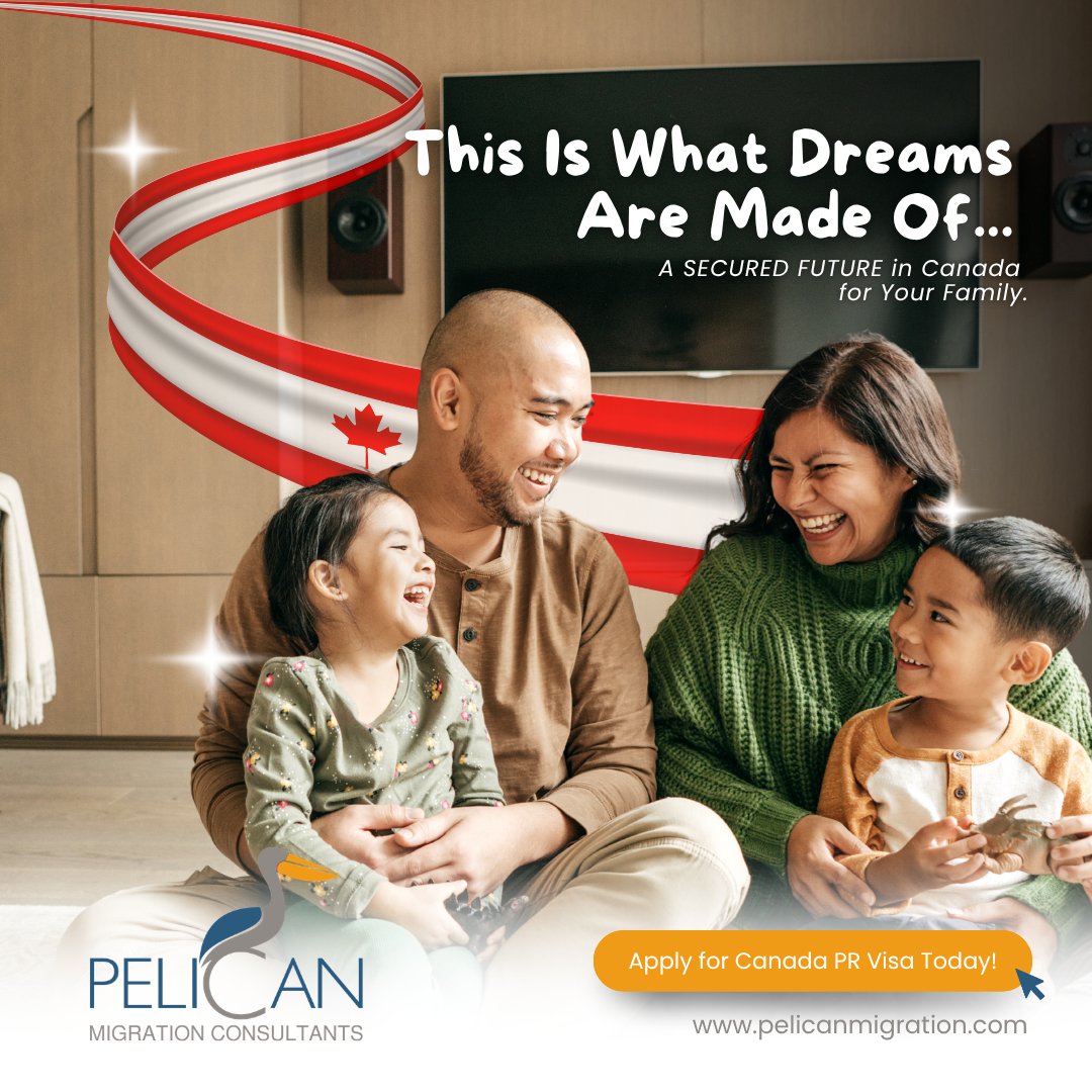 PelicanVisaHelp's tweet image. Family First. Future secured in Canada 🇨🇦 Claim your Free Eligibility Assessment with Pelican Migration Consultants today.
🌎 pelicanmigration.com
📞 +971 4 5646282
✉️ support@pelicanmigration.com

#MigratetoCanada
#CanadaPRVisa
#pelicanmigrationconsultants
