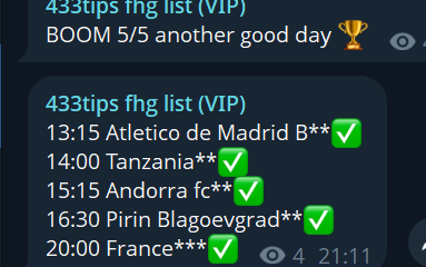 football433tips's tweet photo. 🥳In celebration of  3 days back to back 433tips full house hit rate,  we are giving out 3 days VIP trial - Jz like &amp; retweet to get a seat.  Finger crossed ! Or join us @ this special fee (limited VIP slots)  👉 https://t.co/yRfokKkcLP

#footballtips #1sthalfgoal #fhg #433tips https://t.co/hBC1mORYzp