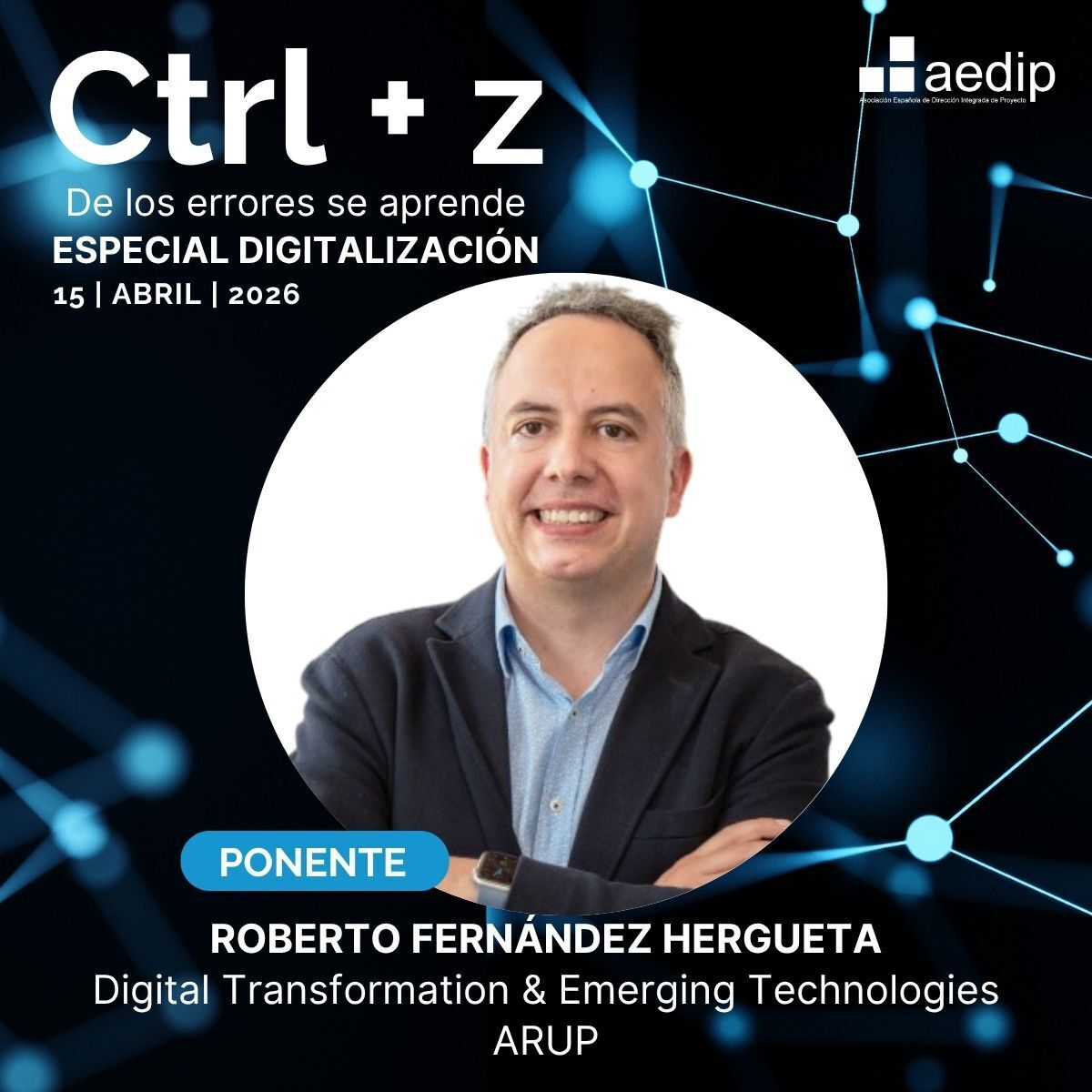 aediProyectos's tweet photo. 🎙️ ¡𝗦𝗲𝗴𝘂𝗶𝗺𝗼𝘀 𝘀𝘂𝗺𝗮𝗻𝗱𝗼 𝗴𝗿𝗮𝗻𝗱𝗲𝘀 𝗽𝗼𝗻𝗲𝗻𝘁𝗲𝘀 𝗮 𝗖𝘁𝗿𝗹+𝗭 #𝗗𝗶𝗴𝗶𝘁𝗮𝗹𝗶𝘇𝗮𝗰𝗶𝗼́𝗻!

⚡ Últimas plazas disponibles: https://t.co/KpyOiAg5Ki

#Construcción #Digitalización #ProjectManagement #Innovación #CtrlZ https://t.co/4SjmJ7enaG