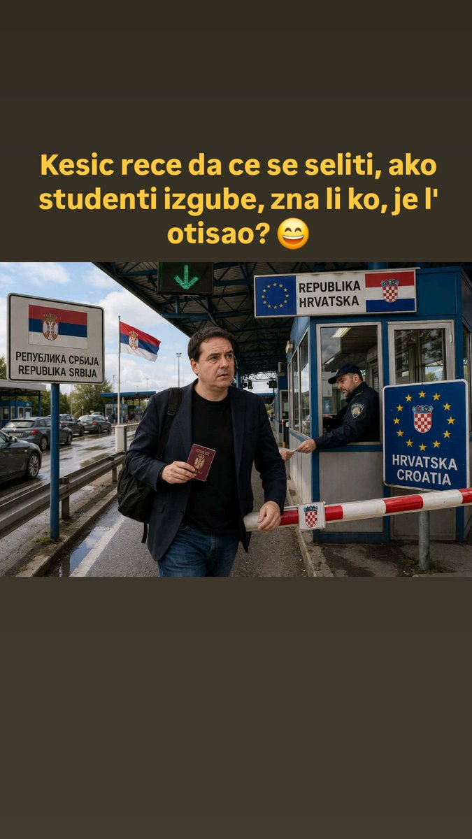 TeodorLuki73865's tweet image. Kesic rece da se seli iz zemlje ako studenti izgube, pa rekoh, zna li ko da li je otisao? 😄
#Srbija #sns #pobeda #idemodalje