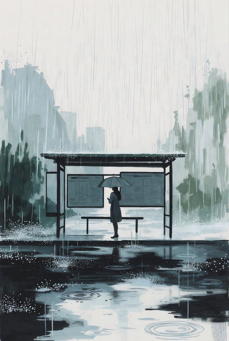 「soft rain. slow time」

#AIart️️️️️️️️️️️️️️️️️️️️️️️️️️️️️️️️️️️️️️️️️️️️️️️️️️️ #AIillustration #AIcreat
