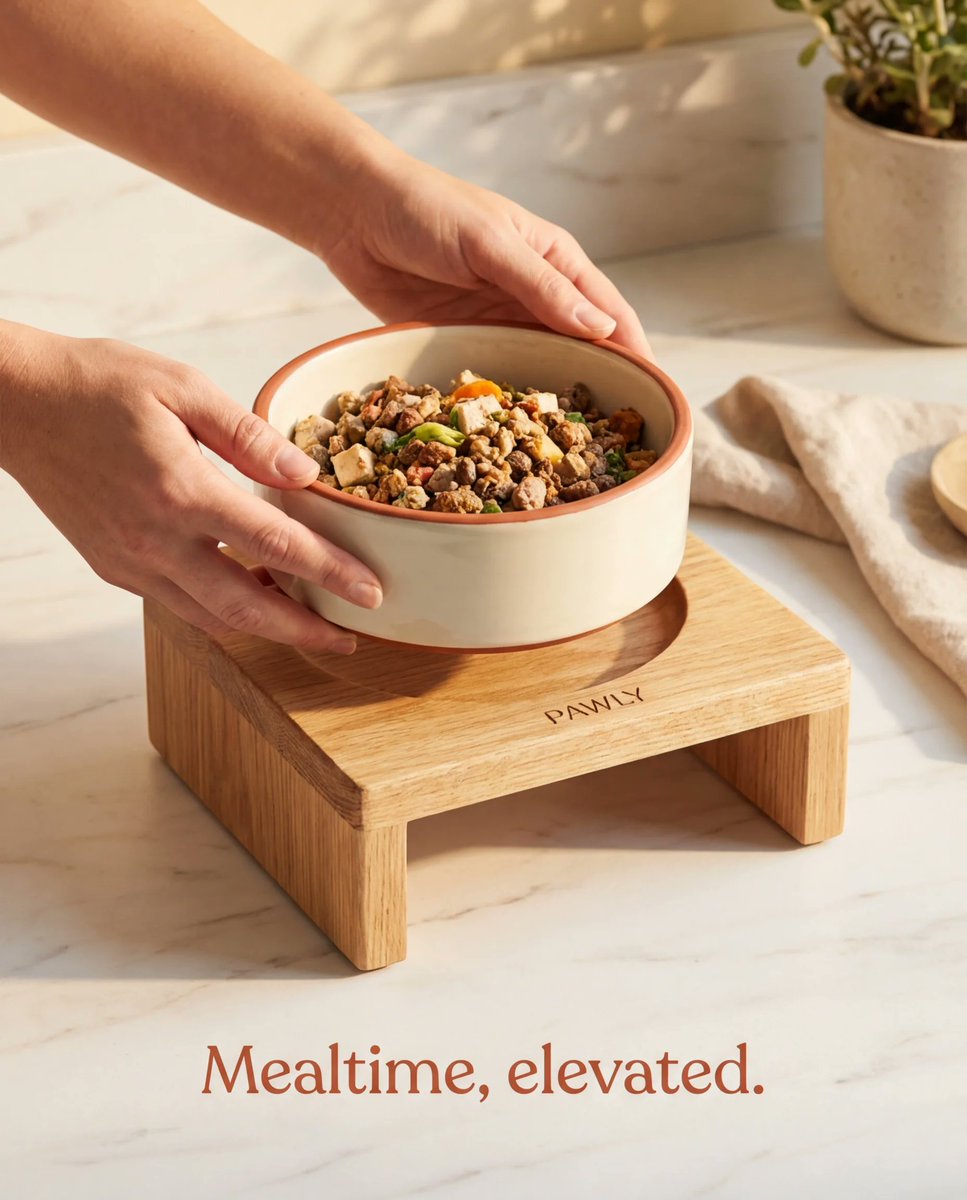 BettsJarre81145's tweet image. Because your pet deserves more than a plastic bowl from 2015. 🍜✨
Handcrafted ceramic. Oak wood stand. PAWLY elevated dining — launching soon.

This post wrote itself. Shout out to @Accio_official #MyAccioWorks #VibeSellingChallenge #PetBowl #PAWLY #PetLuxury