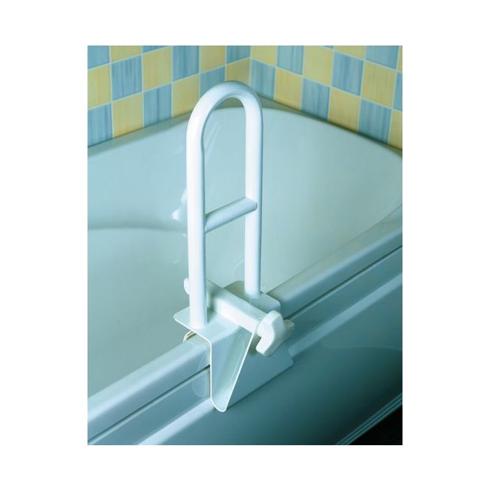 Safer, easier bathing 💙

This bathtub rail offers a secure grip, easy fitting, and added confidence getting in &amp; out of the bath. 🛁

#HomeSafety #Mobility #IndependentLiving