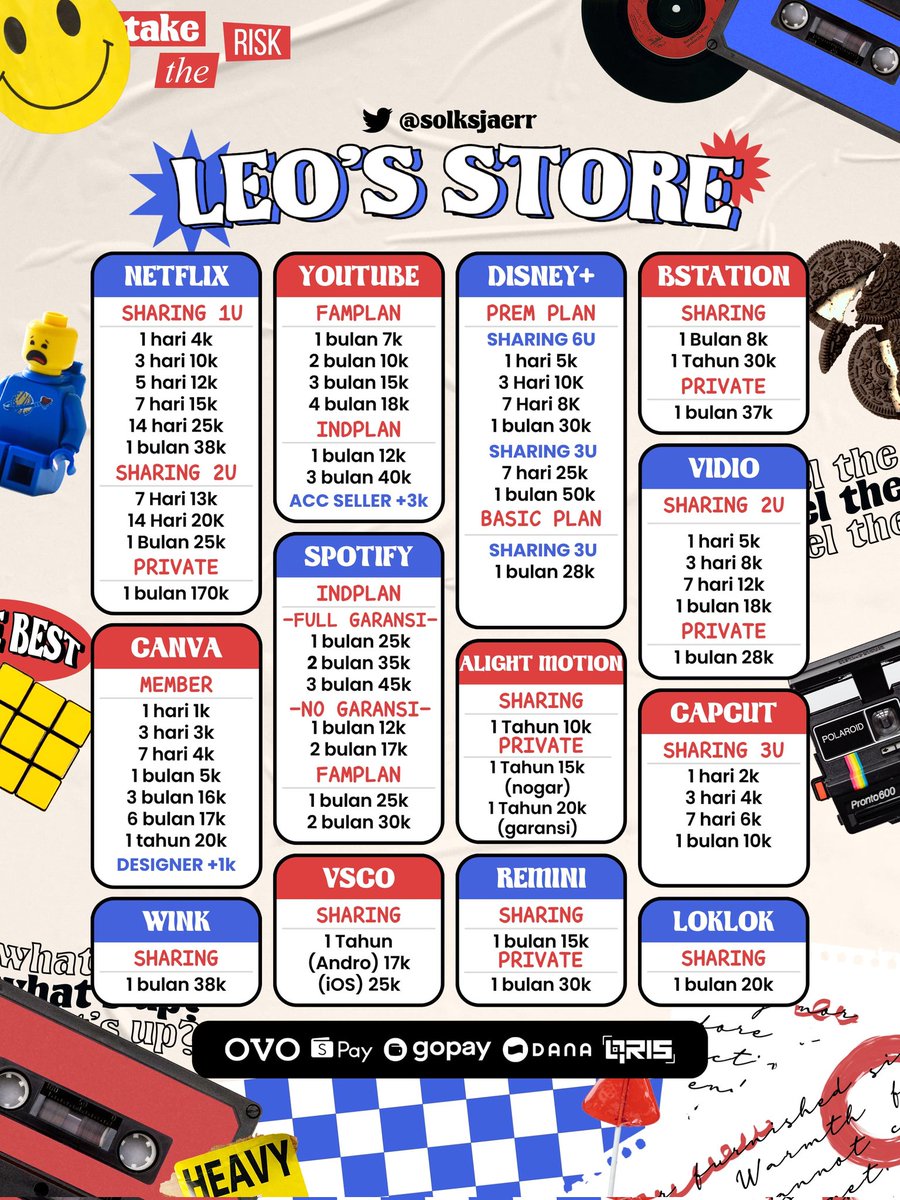 Leo's Store | @ after dm tweet media