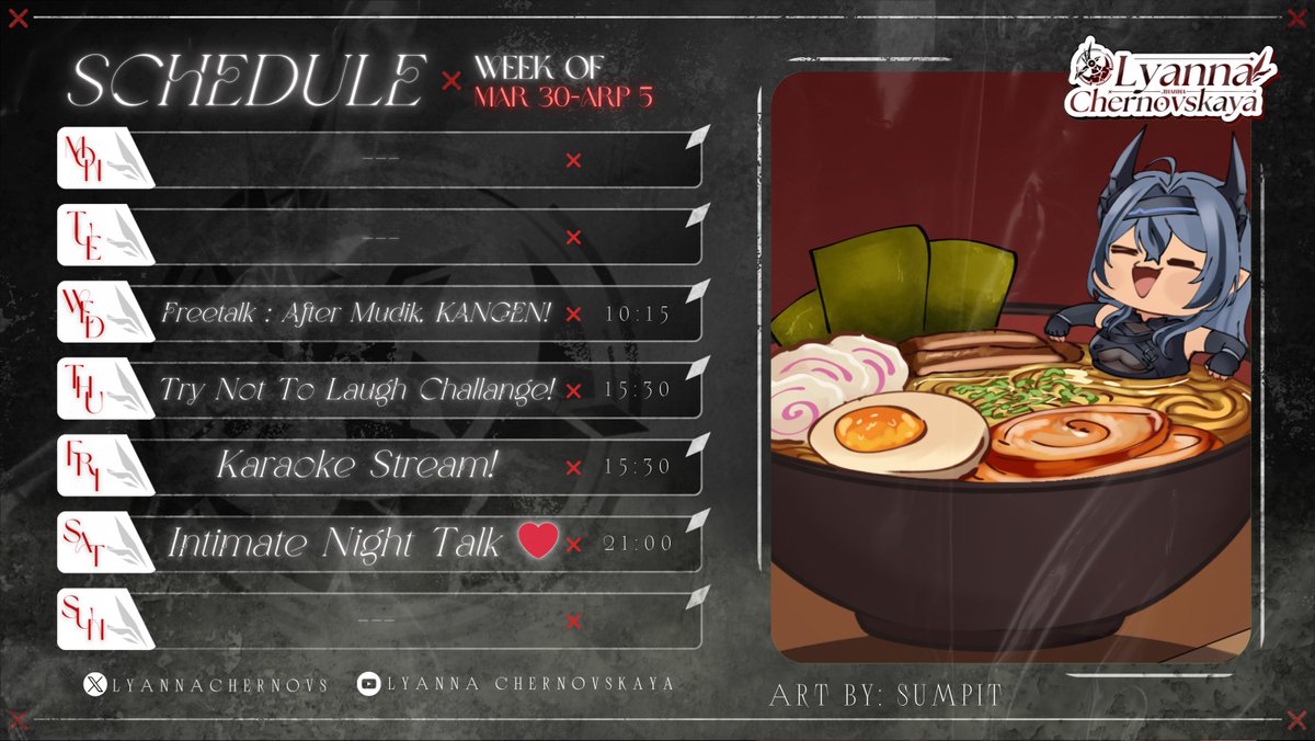 Lyanna Chernovskaya ⛓😈🏴 | ALAMAK COVER ON YT tweet media