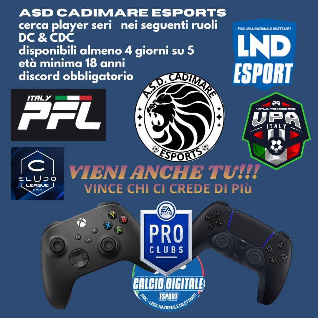 ASD CADIMARE ESPORTS tweet media