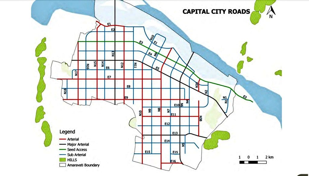 AmaravatiNexus's tweet image. 🚨 Avenue plantations planned along 640 km of roads in Amaravati.

🔹365-day flowering plants
🔹Shade and oxygen-giving trees
🔹Organic manure usage
🔹Special maintenance teams

Green city works are underway across Seed Axis and major roads.
#AndhraPradesh #Amaravati #Capital