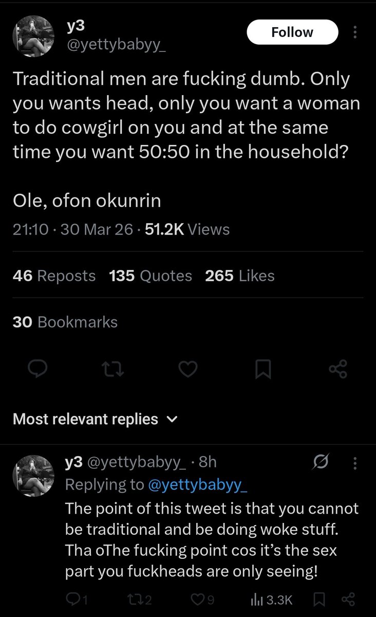 yorubafulani 🎀 tweet media