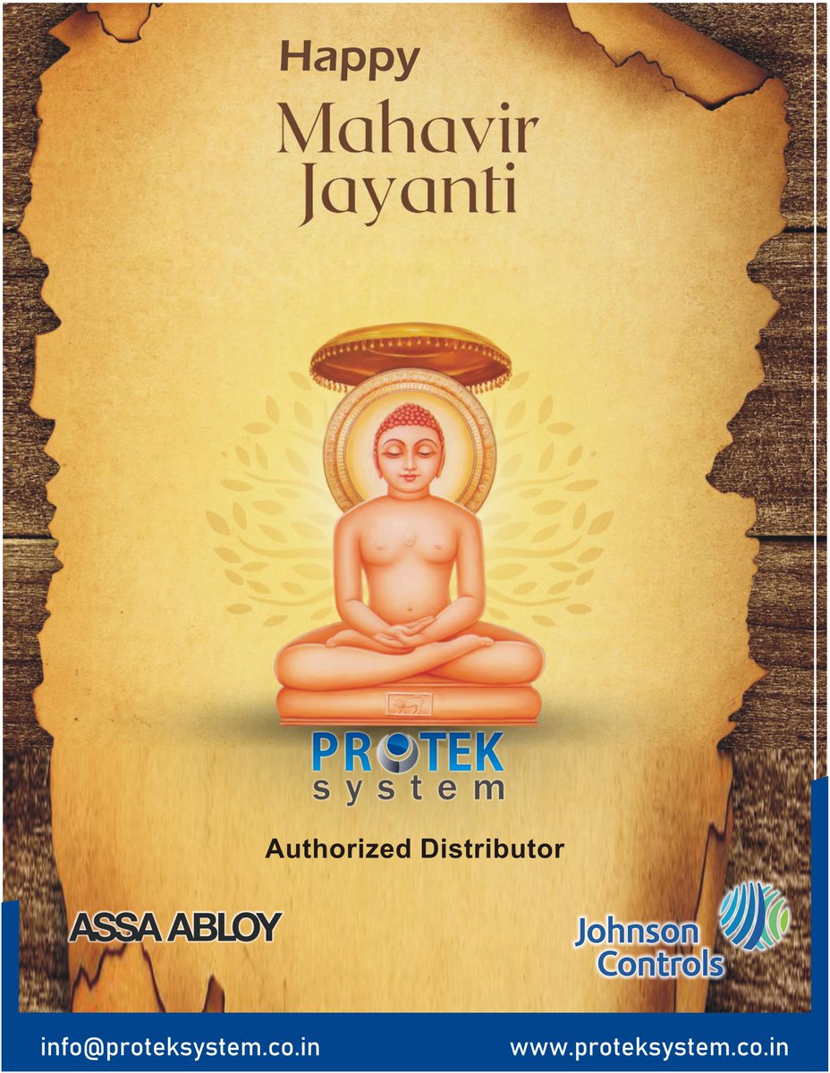 Protek wish you Happy Mahavir Jayanti.