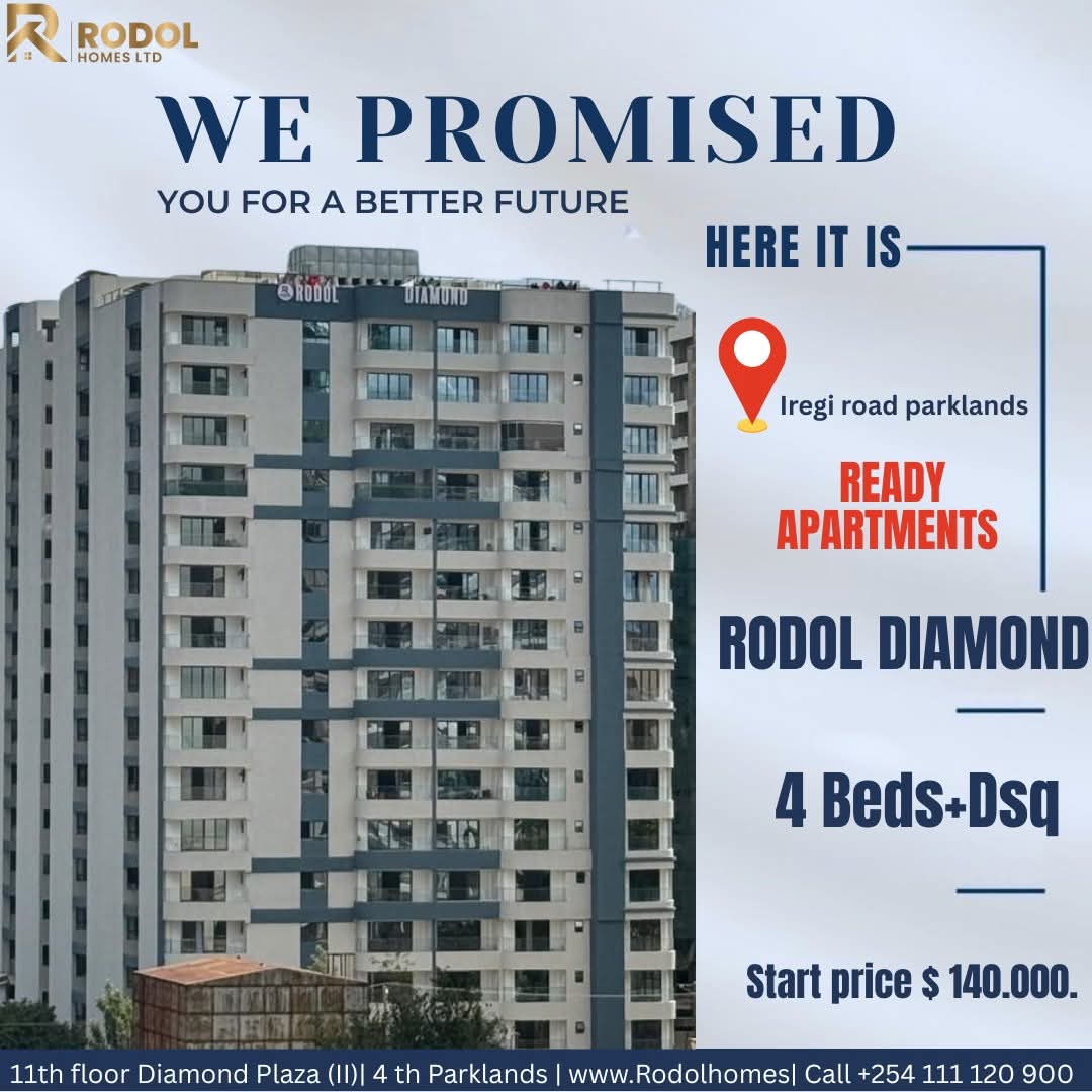 MichelleRobards's tweet photo. @inspektamwala one unit pale @rodolhomesltd naona iwe yangu. 
Great finishing and well designed. https://t.co/xgyMe3wkL6