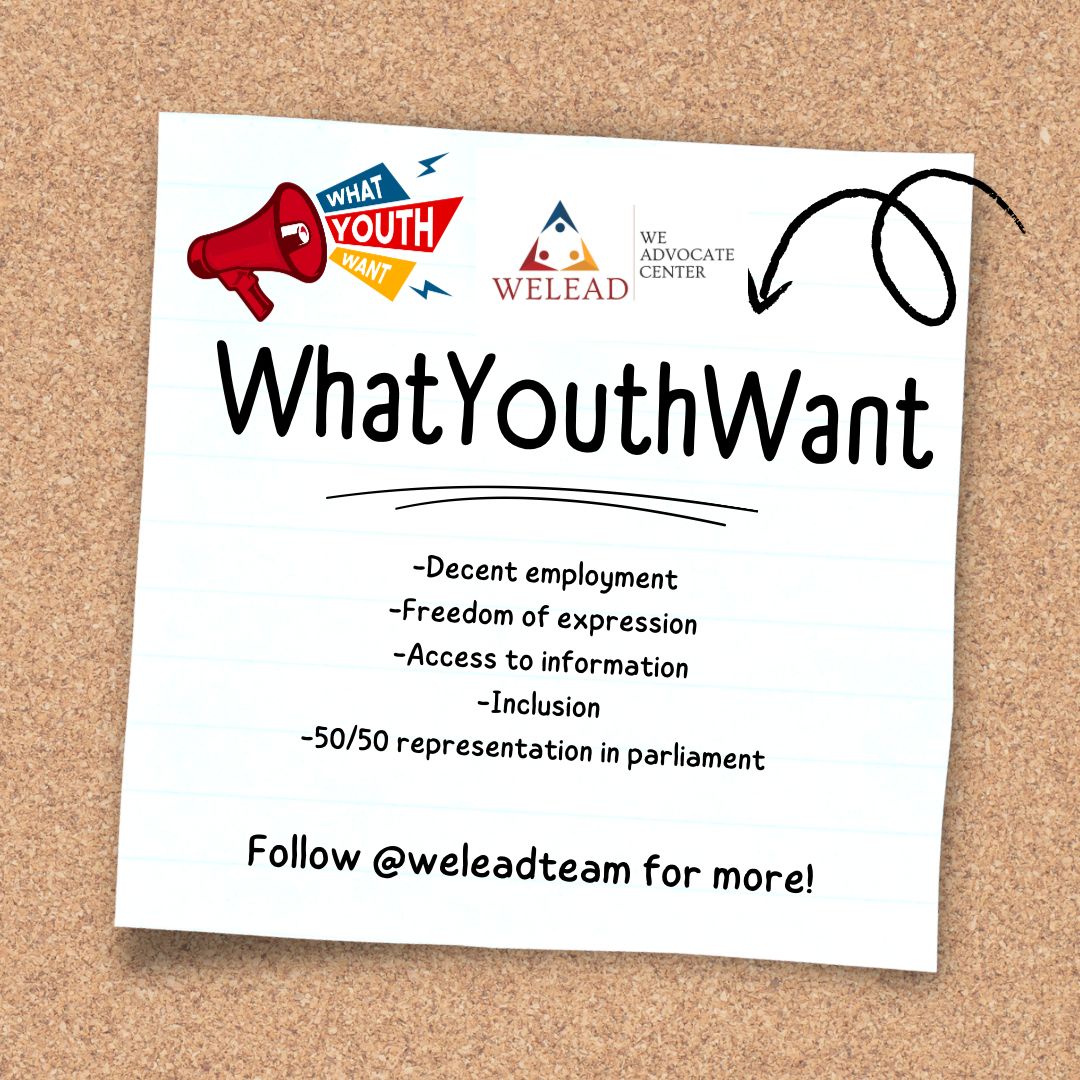 AdvMunhangu's tweet photo. We asked. You listened? Access to clean water. 50/50 representation. Youth with disabilities in decision-making spaces. Affordable internet. Decent jobs. A Youth Act. These aren't radical demands. They're bare-minimum democracy. #WhatYouthWant is a mirror. #Youth4Integrity https://t.co/m3IdGlxAyE