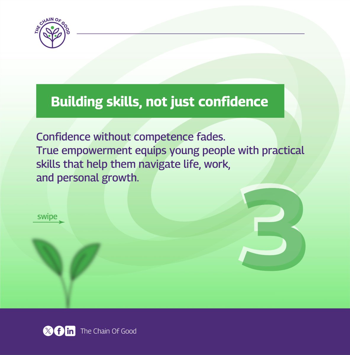 TCOGfoundation's tweet photo. Youth empowerment is not just talks, it's action too. 

It's reminding youths that they are the future. It's putting things in place to make their lives easier and creating an environment where they can thrive.

#tcog #socialresponsibility https://t.co/uS5iKYs5rA