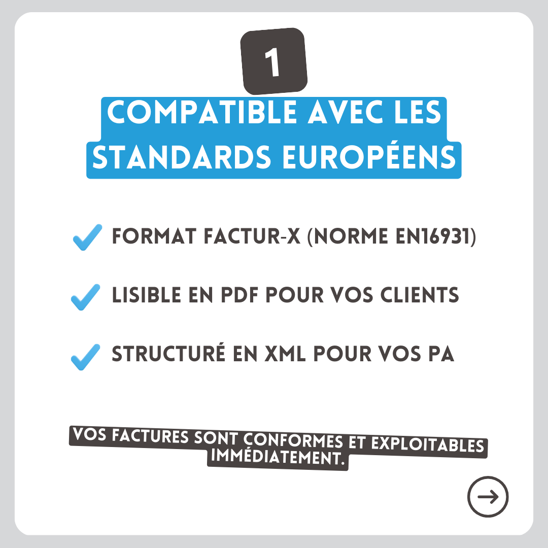 fluxod's tweet photo. Depuis plus d’un an, Fluxod anticipe la réforme et prépare vos flux pour 2026.

✔️ Factures conformes en Factur-X
✔️ Contrôle simplifié grâce au XML Viewer
✔️ Préparation à l’automatisation
✔️ Centralisation de vos flux pour plus de visibilité https://t.co/5NlsMmlmhq