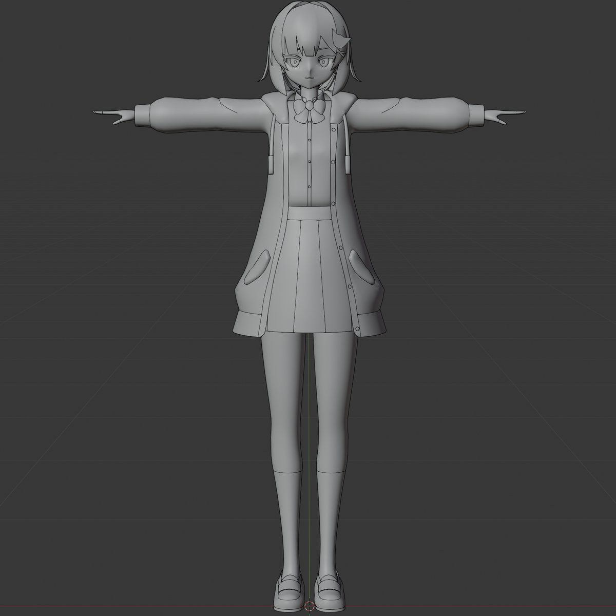 Blenderでアニメ絵キャラクターをつくろう　前編後編 夏森 轄(なつもり かつ) (@natsumori_katsu) / Posts / X