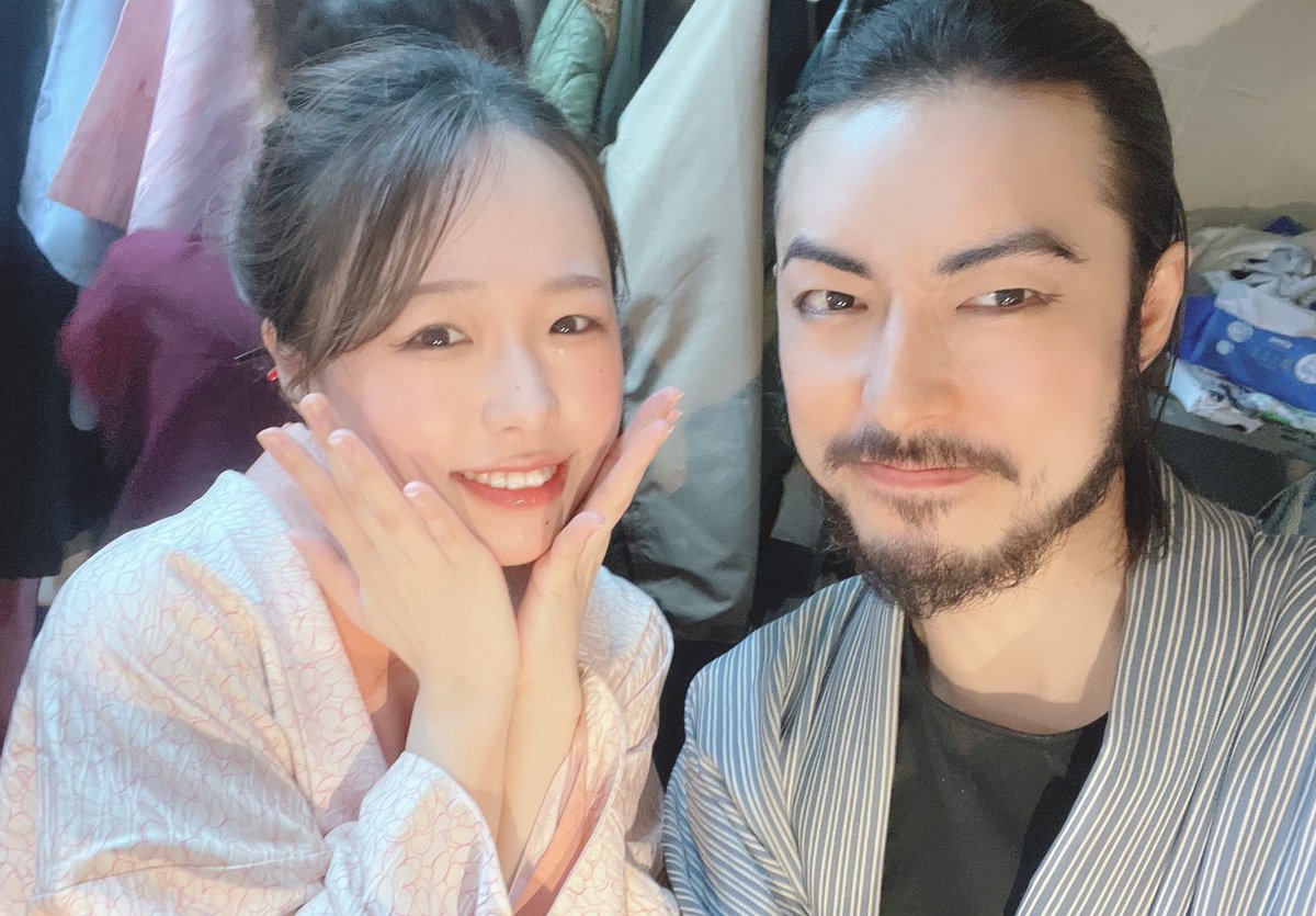 shimpei_pei's tweet photo. #つむぎいと2026

"絆"千秋楽が幕を閉じました
バトンを受け取って、残り2公演もみんなで駆け抜けます🐉🐉

夜の部もお待ちしております！🌸

お疲れ様ですあむあむと！🌲🌲 https://t.co/gQScBCmWLY
