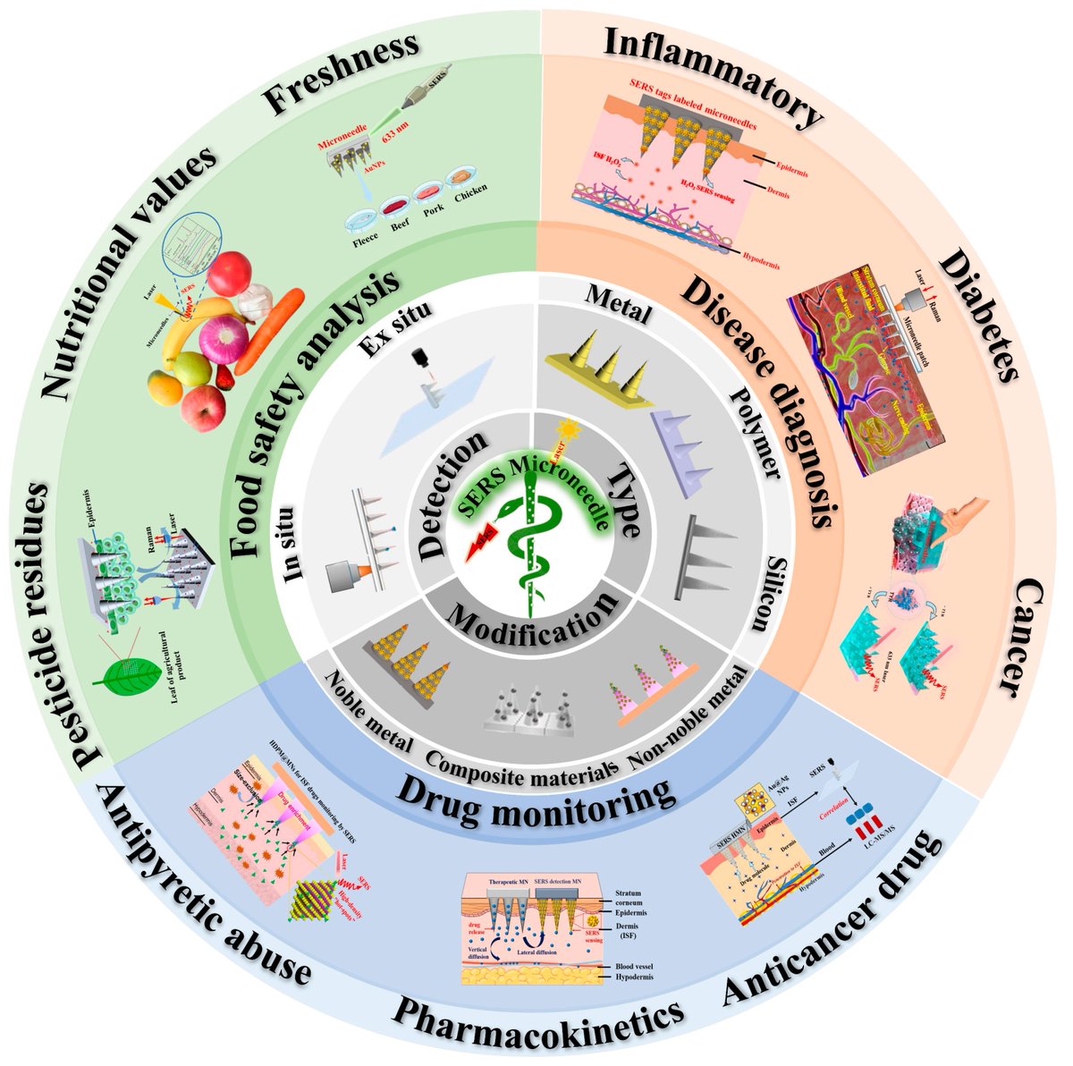 Biosensors_MDPI's tweet image. 📣Call for Reading:

#Review
Recent Progress on the Application of Microneedles for In Situ Sampling in Surface-Enhanced Raman Scattering Detection

by Weiqing Yang et al.

mdpi.com/2079-6374/15/6…

#microneedle #InSituSampling #SERS
#biosensors #mdpi #openaccess