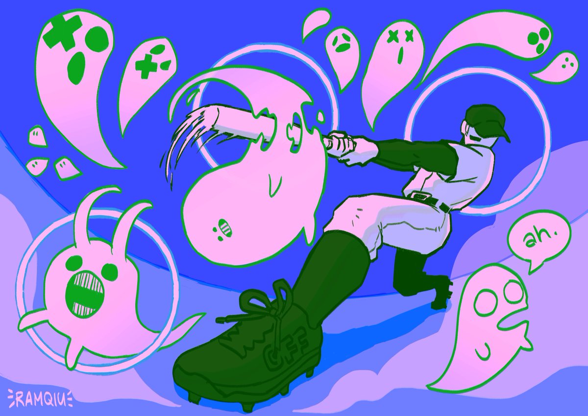 ramqiu's tweet image. le batteur #OFF