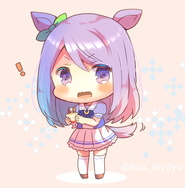 メジロマックイーン(ウマ娘) ,トウカイテイオー(ウマ娘) 「メジロマックイーン、誕生日おめでとうっ #ウマ娘 #メジロマックイーン生誕祭」|ヒヨヨ@skeb募集中のイラスト
