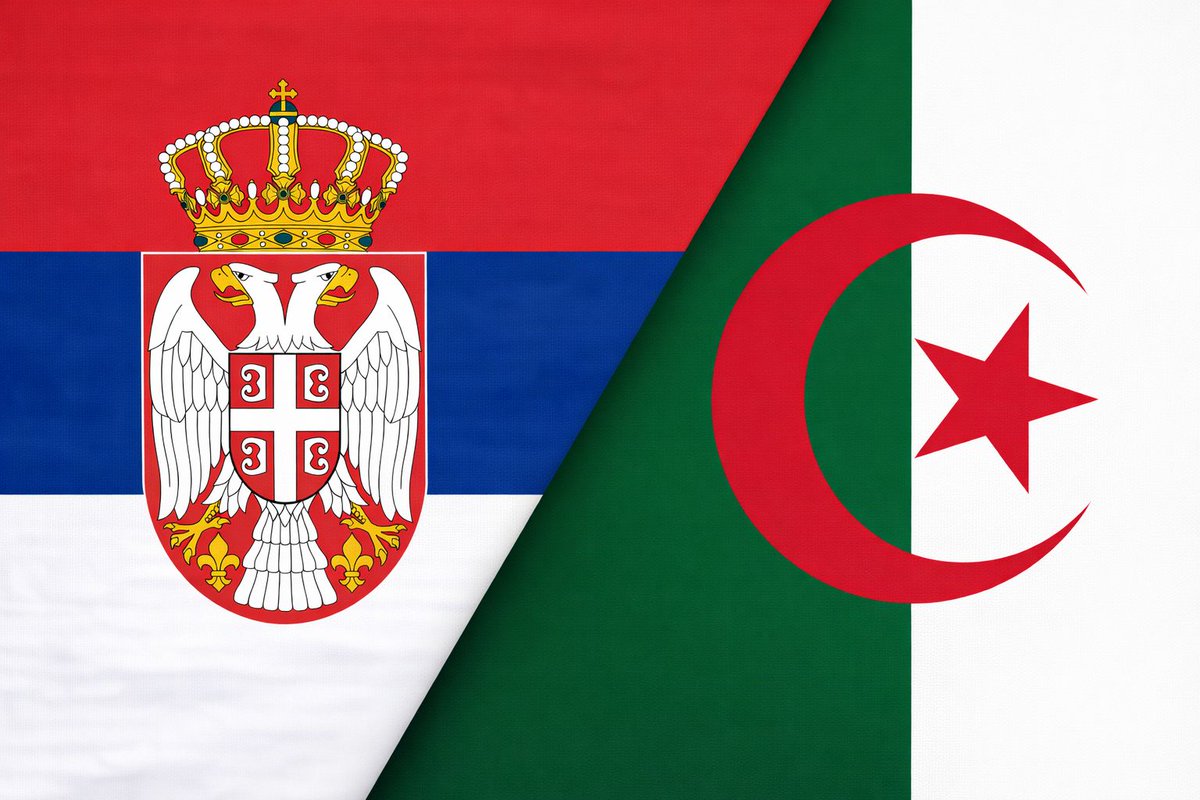 🇷🇸 In Algiers, Serbia’s Prime Minister Macut visited the Serbian military cemetery in Deli Ibrahim.

🙏This cemetery is the resting place for 324 Serbian soldiers from WWI, who found refuge and medical care in Algeria after the retreat through Albania. Many of them, weakened by 