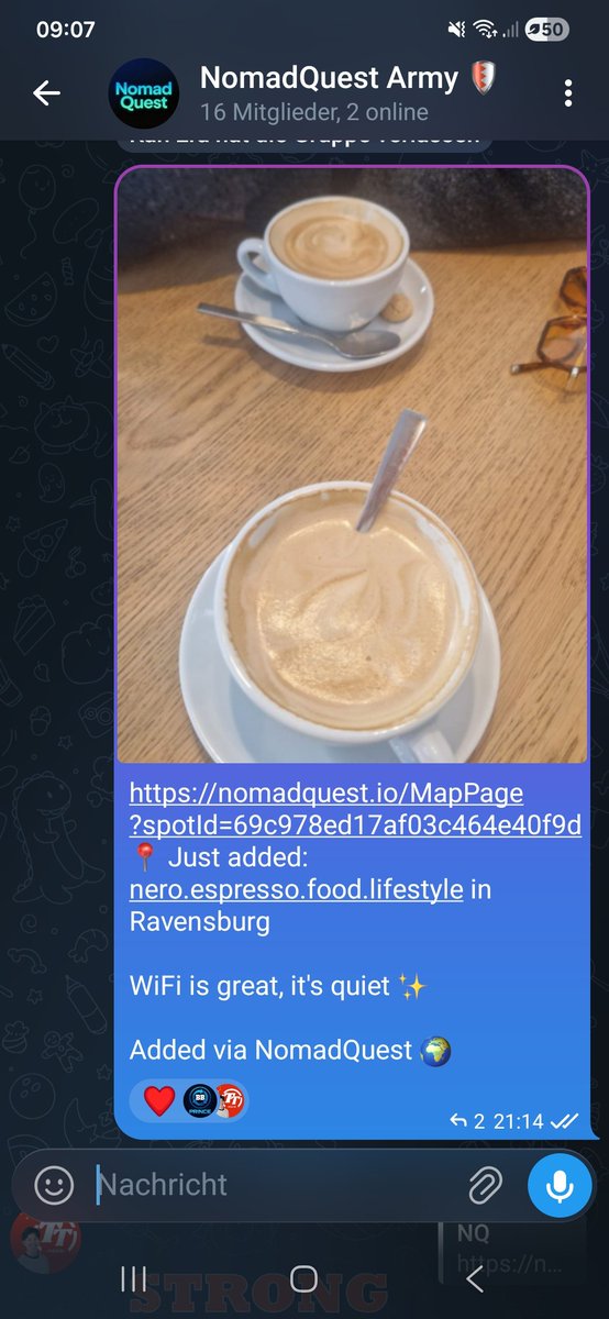 NomadQuestSOL's tweet image. 🚀 $QUEST LIVE – TG @16 exploding! 

KanEraArmy &amp;amp; Blaze active, Poll who's holding 🔥  
Buy button header: nomadquest.io  
DexScreener:  dexscreener.com/solana/aw4njdp…

TG: t.me/nomadquestarmy Vote + spot for X shoutout!   

#Solana #QUEST #Raydium #NomadQuest