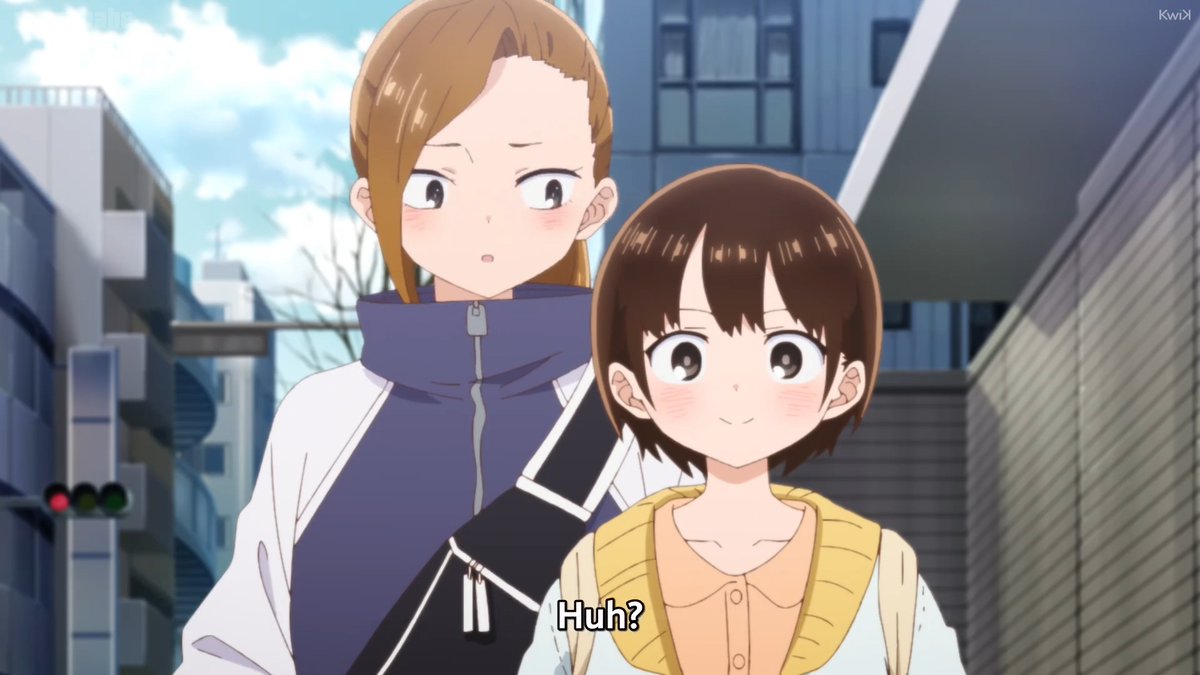 NotJim99's tweet photo. I know Chii is oblivious, but I forgot just how bad it is. Everyone knows except her. Someday, Kyoutarou and Anna will give her their wedding invite, and she'll ask when they started dating. https://t.co/yMXGOhfei4