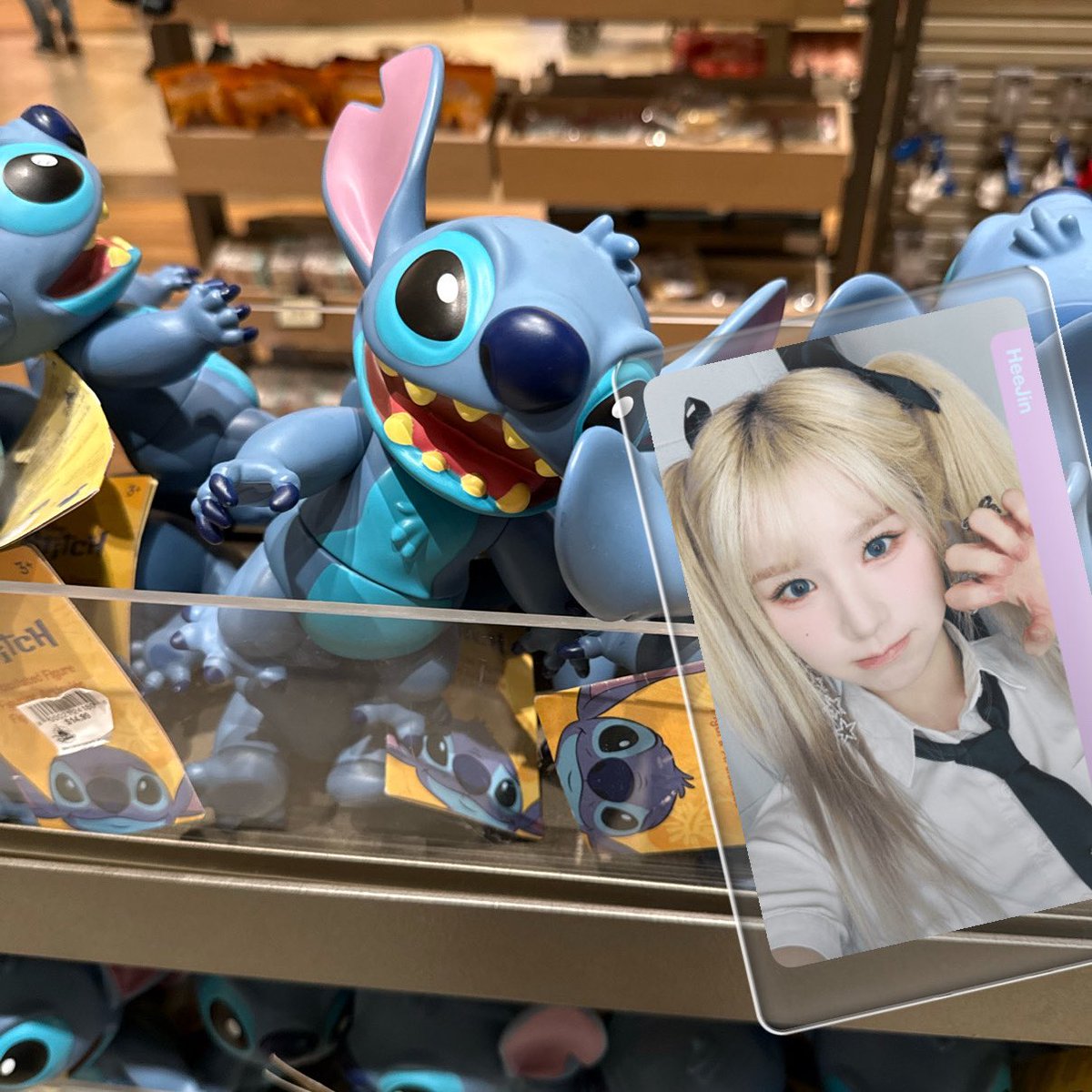 ヒジンちゃんへ

今年もロスのスティッチだよ💕