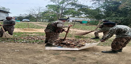 71BNCRPF's tweet image. #SwachhBharat #CommunityEffort #CleanIndia
On 30/03/2026, A/71Bn conducted a cleanness drive in the surrounding camp area of A/71 Bn at Tronglaobi u/ps Moirang Bishnupur , Manipur.