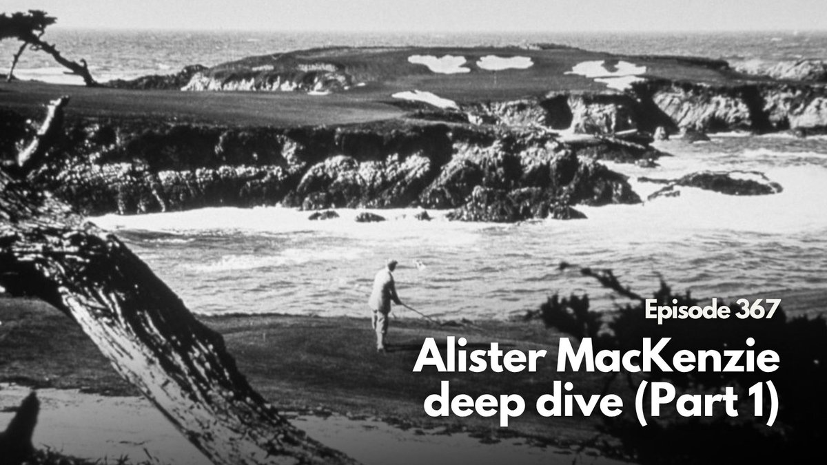 cookiejargolf's tweet photo. Continuing our architect deep dives ahead of this year’s majors and The Players, Sam takes the reins this time to bring to life the good Dr - Alister MacKenzie - considered by many to be the most influential golf course architect in history and of course, architect of Augusta National.

Part 1 out now: https://t.co/uoLZEpyXNJ