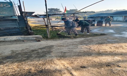 71BNCRPF's tweet image. #SwachhBharat #CommunityEffort #CleanIndia
On 28/03/2026 G/71Bn, conducted a cleanness drive in the surrounding area Sabal Mamang leikei Govindpur, Bishnupur, Manipur
