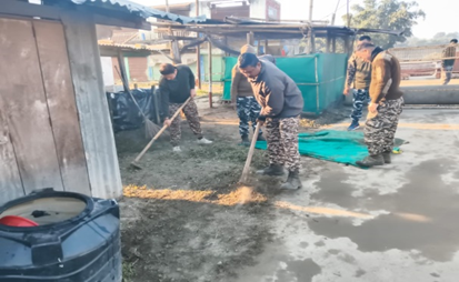 71BNCRPF's tweet image. #SwachhBharat #CommunityEffort #CleanIndia
On 28/03/2026 G/71Bn, conducted a cleanness drive in the surrounding area Sabal Mamang leikei Govindpur, Bishnupur, Manipur