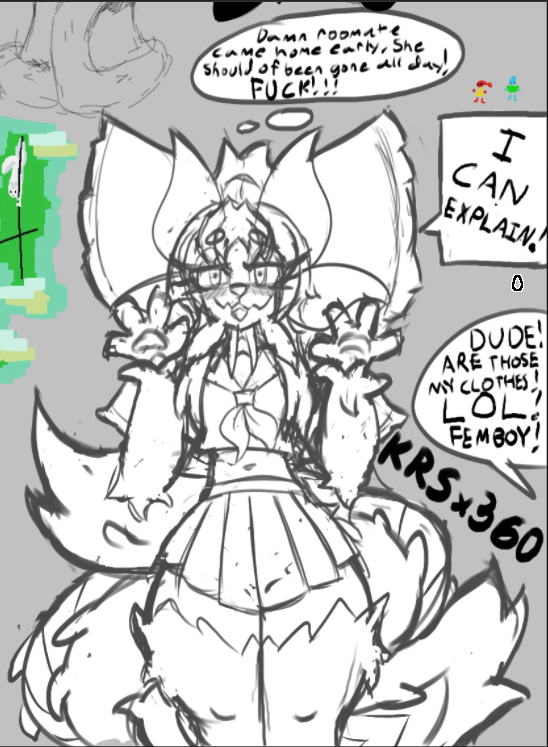 KRSx360's tweet photo. a very normal magma sketch.
#oc #fursona #furry #mizusine #Mizutsune https://t.co/OTWZdSyMZV
