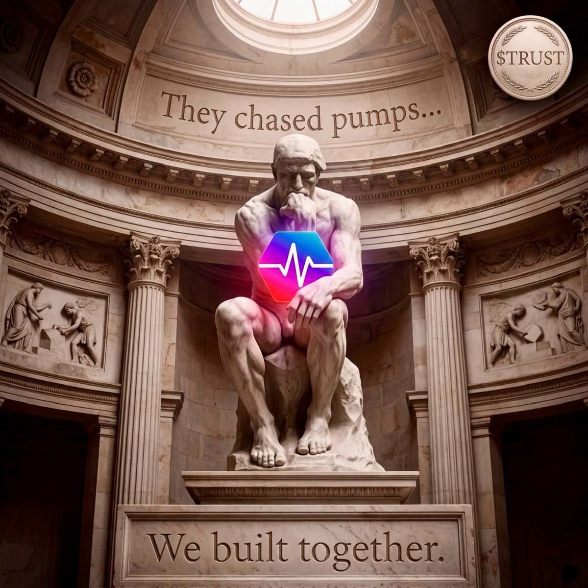 seedplanter5555's tweet photo. $trust isnβt hype
itβs the bond between those who stayed
when it wasnβt easy.
Alone you speculate.
Together you create reality.
#trust #pulsechain #hex #pls #plsx #inc #provex #whalebay #hold #5555club #bank #whale #spacewhale #willy #pwhale https://t.co/77UsMQFiFA