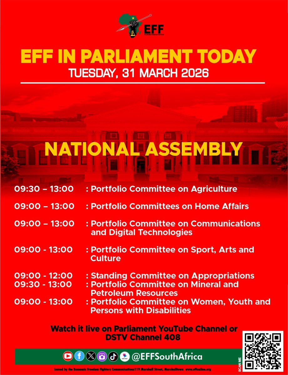 Economic Freedom Fighters tweet media