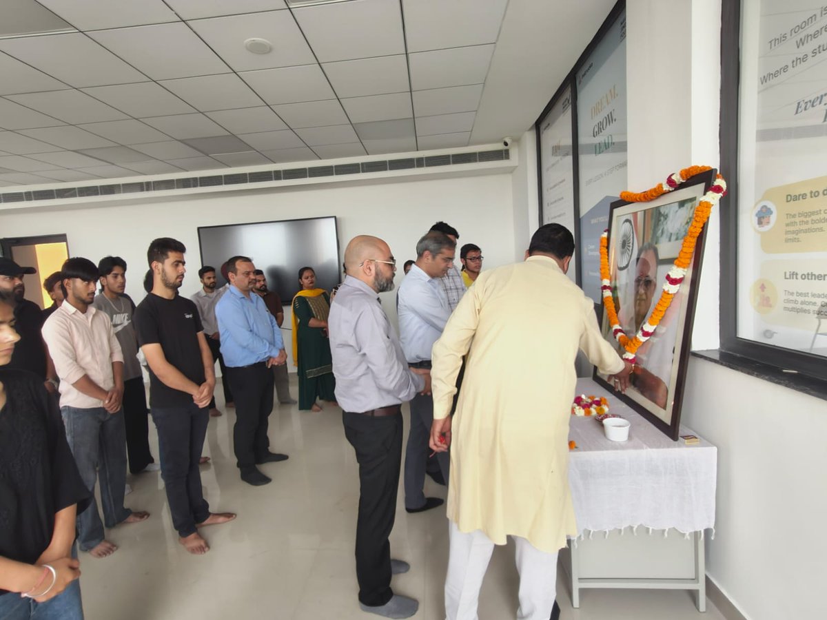 Naveen Jindal Foundation tweet media